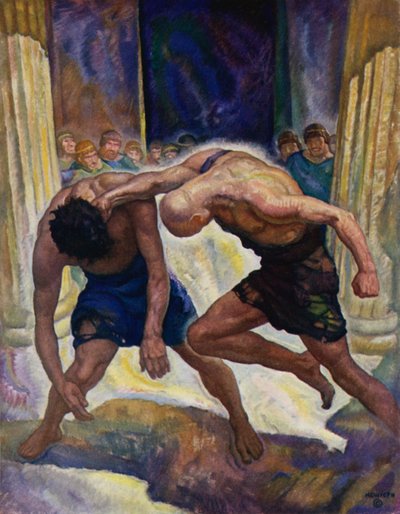 オデッセイ：乞食の戦い 作： Newell Convers Wyeth
